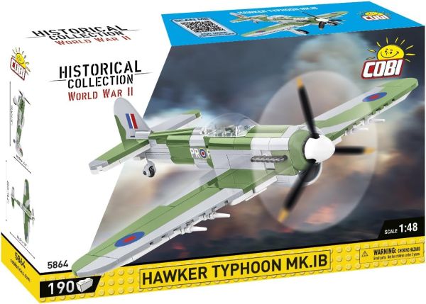 COB5864 - Avion militaire HAWKER TYPHOON MK.IB - 190 Pièces - 1