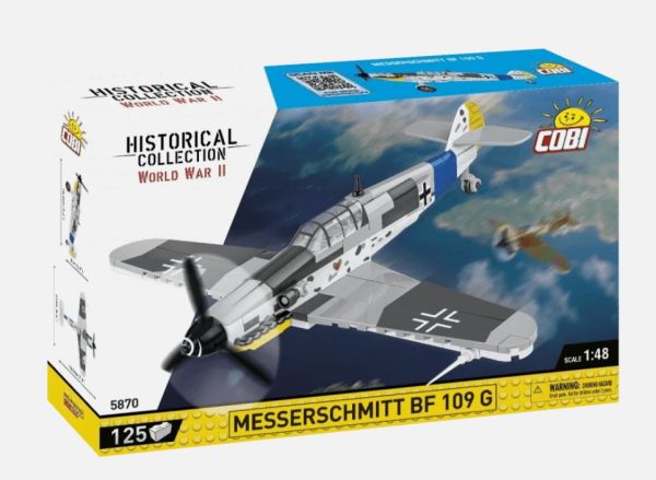 COB5870 - Avion militaire MESSERSCHMITT BF 109G - 125 Pièces - 1