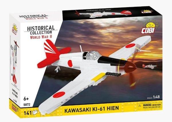 COB5872 - Avion de chasse KAWASAKI Ki-61 Hien - 141 pièces - 1