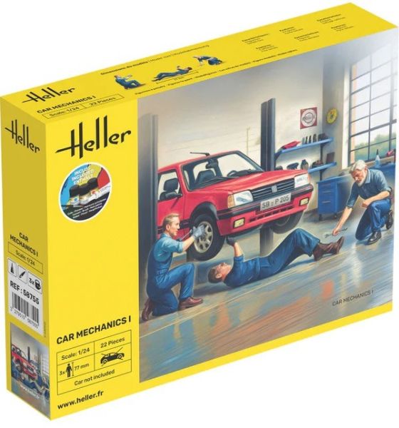 HEL58755 - Kit de démarrage avec peinture et accessoires - Mécaniciens automobile I - 1