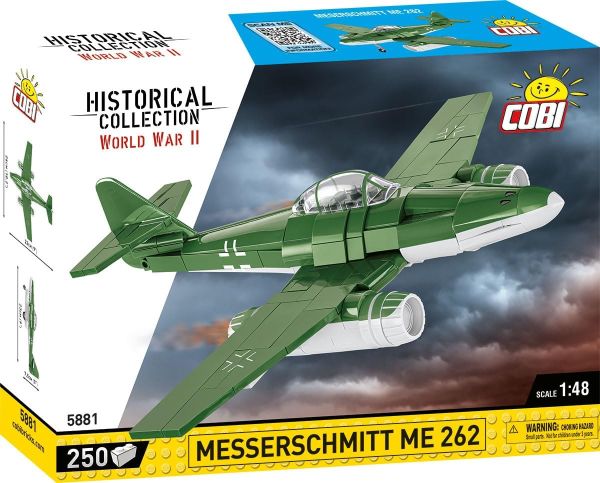 COB5881 - Avion militaire MESSERSCHMITT ME 262 - 250 Pièces - 1