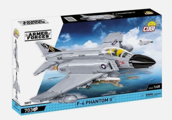 COB5897 - Avion militaire McDONNELL Douglas F-4 Phantom II - 703 Pièces - 1