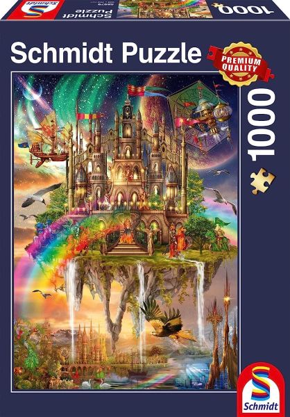 SCM58979 - Puzzle 1000 Pièces Ville céleste - 1