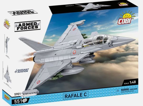 COB5901 - Avion militaire RAFALE C - 551 Pièces - 1