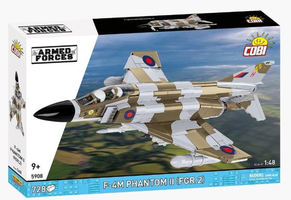 COB5908 - Avion de chasse F-4M Phantom II FGR.2 - 728 pièces - 1