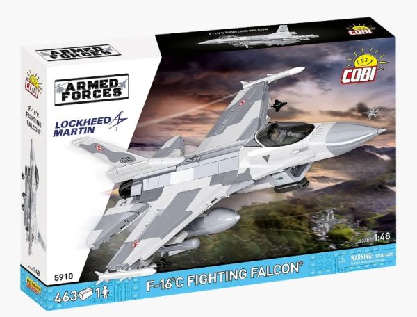 COB5910 - Avion de chasse LOCKHEED F-16C Fighting Falcon - 463 pièces - 1