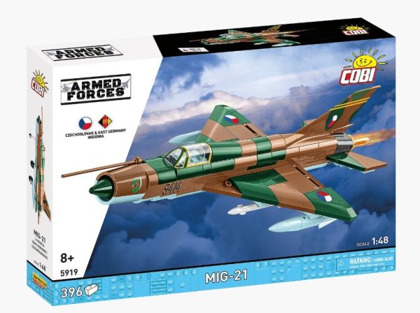 COB5919 - Avion de chasse MIG-21 - 396 pièces - 1