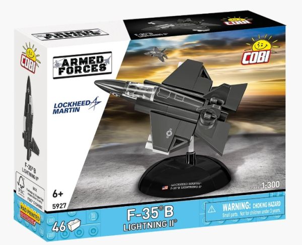 COB5927 - Avion de chasse LOCKHEED F-35B Lightning II - 46 pièces - 1
