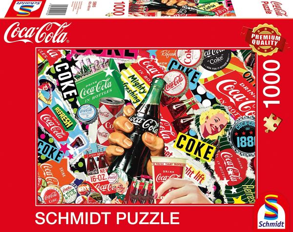 Schmidt Puzzles - Licorne avec un porte-clé peluche - 200 pcs