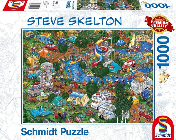 SCM59965 - Puzzle 1000 Pièces Temps mort de la vie quotidienne Steve SKELTON - 1