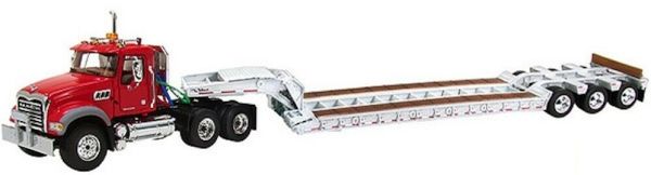 FIGE50-3271 - MACK Granite avec porte engins 3 essieux - 1