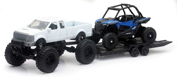 NEW50066 - 4x4 avec porte voiture et POLARIS RZR XP1000 EPS - 1