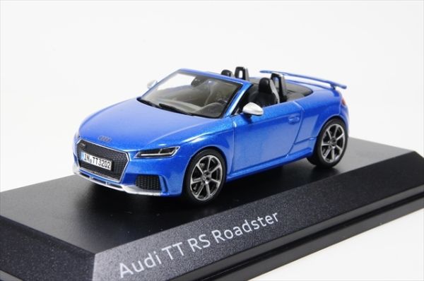 SPA5011610532 - AUDI TT RS cabriolet bleue - 1