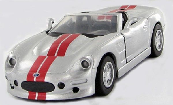 NEW50433FF - SHELBY Série 1 Grise avec bandes rouges - 1