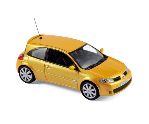 NOREV517635 - RENAULT MEGANE RS Jaune sirius (2004) - 1