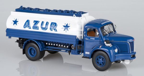 MAQ4313 - BERLIET GLR 8 R Citerne AZUR.Ech:1/24 - 1