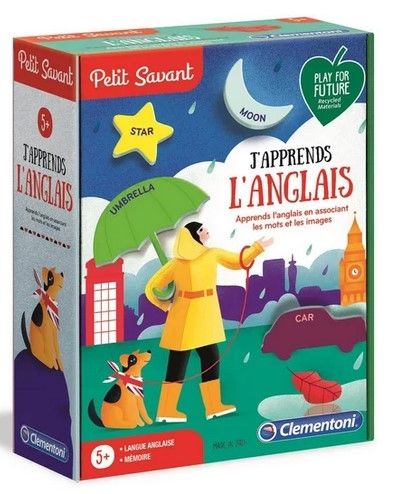 CLE52446 - Petit Savant – J'apprends l'anglais - 1