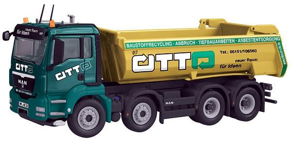 NZG833/02 - MAN TGS 8x4 Benne MEILLER 