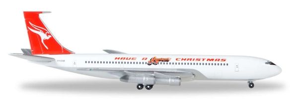 HER529488 - BOEING 707-300C Qantas Passez un noël Fantastique - 1