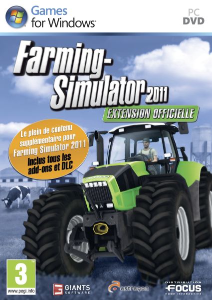 Extension Officielle du JEU FARMING SIMULATOR 2011 par FOCUS