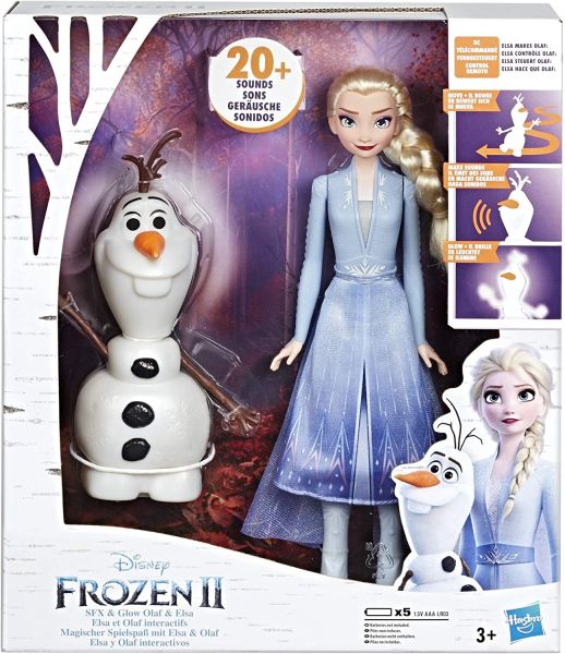Jouet Poupee La Reine des Neiges 2 Elsa et Olaf Interactif HASBRO HASE5508 Collect World