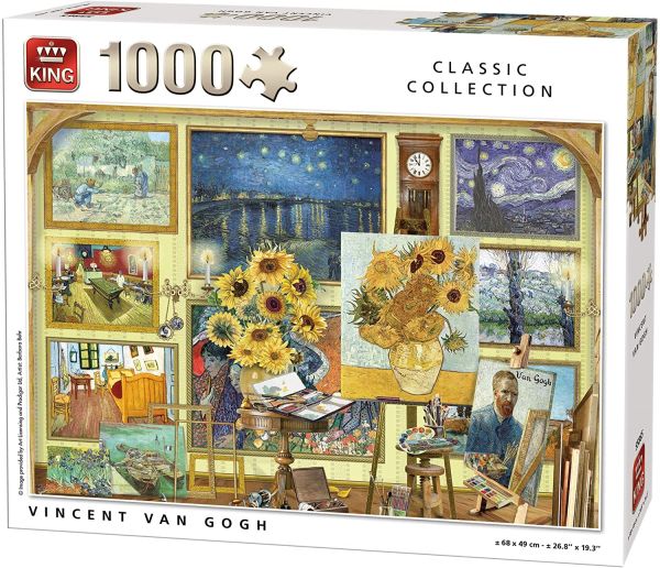 KING55865 - Puzzle 1000 Pièces Vincent VAN GOGH - 1