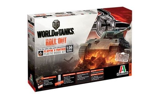 ITA56502 - Char Pz.Kpfw. V Panther WORLD OH TANKSà peindre - 1