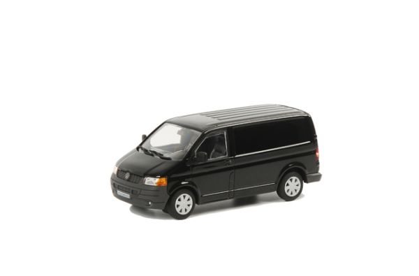 WSI04-1027 - Transporteur VOLKSWAGEN noire avec crochet d'attelage - 1