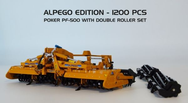 ROS60178 - Fraise ALPEGO Poker avec 2 accessoires - Limitée à 1200 ex. - 1