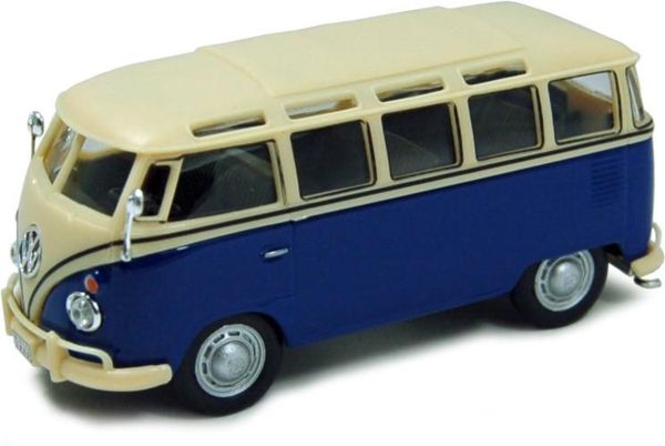 CAR60330DBL - VOLKSWAGEN T1 Samba Bleu et blanc - 1