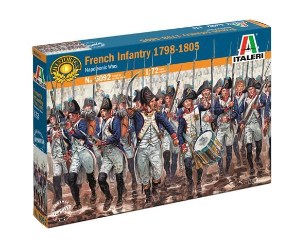 ITA6092 - Infranterie Française 1798-1805 - Guerres Napoléoniennes à peindre - 1