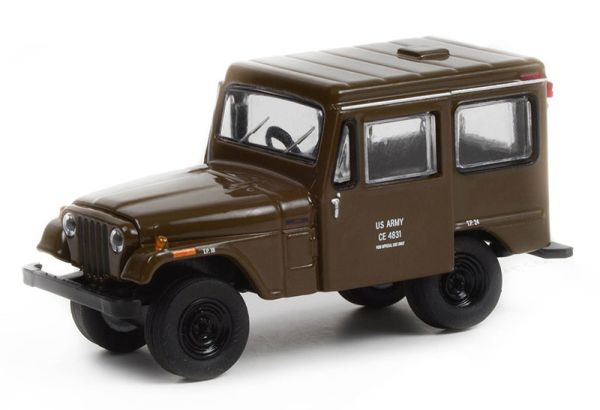 GREEN61010-C - JEEP DJ-5 1970 U.S. Army de la série BATTALION 64 sous blister - 1