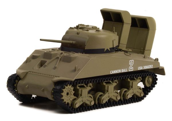 GREEN61020-B - M4 SHERMAN Tank Utah Beach Normandie 1944 de la série BATAILLON 64 sous blister - 1