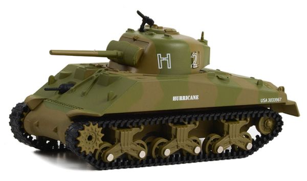 GREEN61030-B - M4 SHERMAN Tank Hurricane 66e régiment blindé 2e division blindée américaine Normandie 1944 de la série BATAILLON 64 sous blister - 1