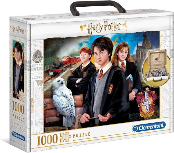 CLE61882 - Puzzle valisette 1000 pièces Harry Potter - 1