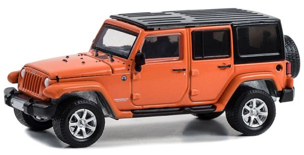 GREEN62010-E - JEEP Wrangler Unlimited 2010 Orange du film Cold Pursuit 2019 sous blister - 1