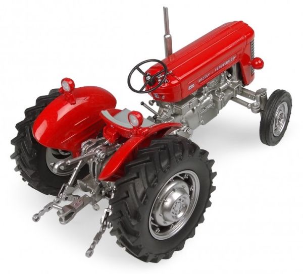 Maquette Tracteur Massey Ferguson 590 4WD - Échelle 1/32 - Limited 500 Ex. - Universal Hobbies