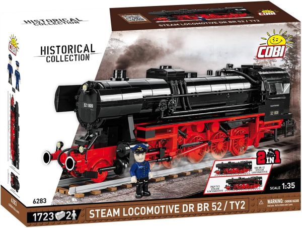 COB6283 - Locomotive STEAM DR BR 52/Type 2 – 1723 Pièces - 1