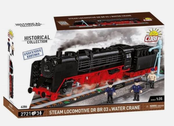 COB6286 - Locomotive à vapeur DR BR 03 avec fontaine à eau - 2721 Pièces - 1