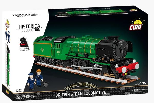 COB6292 - Locomotive à vapeur britannique - Flying Scootsman - 2677 pièces - 1