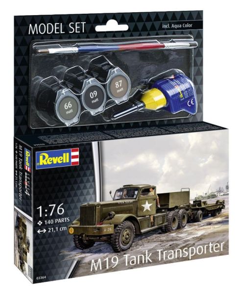 REV63364 - MODEL SET - Transporteur de chars M19 à assembler avec peinture - 1