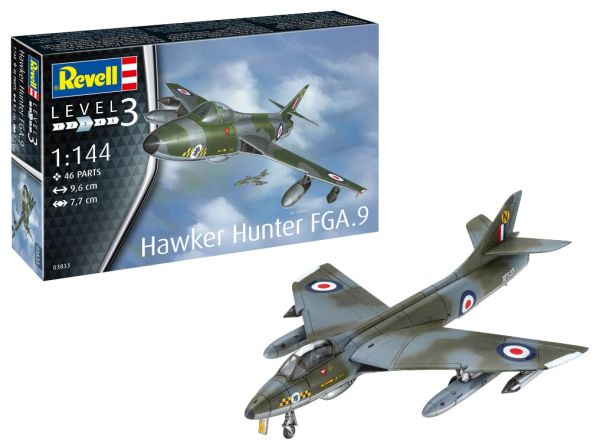 REV63833 - Model Set Hawker Hunter FGA.9 maquette à construire et à peindre - 1