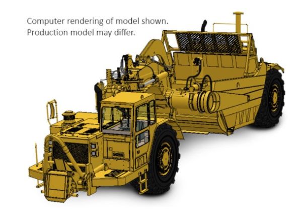 CCM657E - Scraper CATERPILLAR 657E - 1