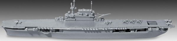 REV65824 - Bateau USS enterprise CV-6 à assembler et à peindre avec peinture et accessoires - 1