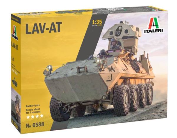 ITA6588 - Véhicule militaire LAV-25 à assembler et à peindre - 1