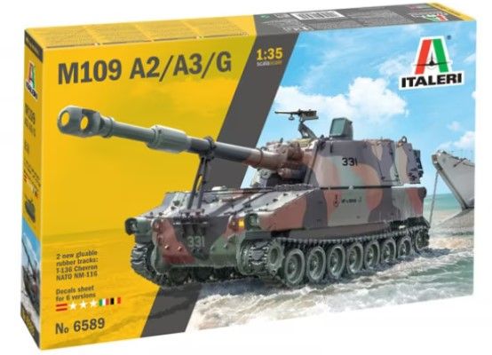 ITA6589 - Char M-109/ A2-A3-G à assembler et à peindre - 1