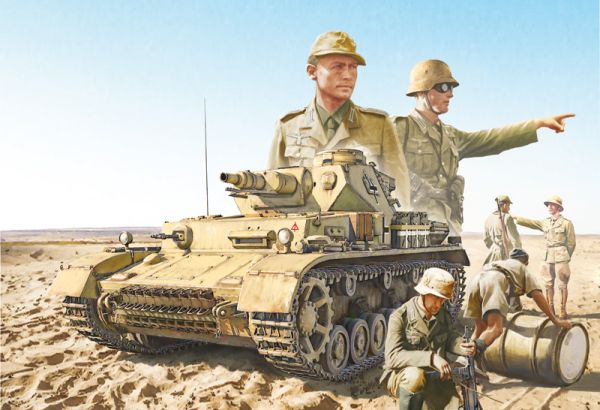 ITALERI, CHAR PANZER IV WORLD OF TANKS à assembler et à peindre