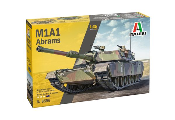 ITA6596 - Char M1Al/A2 Abrams à assembler et à peindre - 1