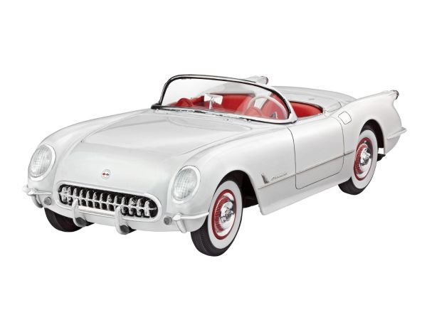 REV67718 - MODEL SET - CHEVROLET Corvette Roadster 1953 à assembler avec peinture - 1