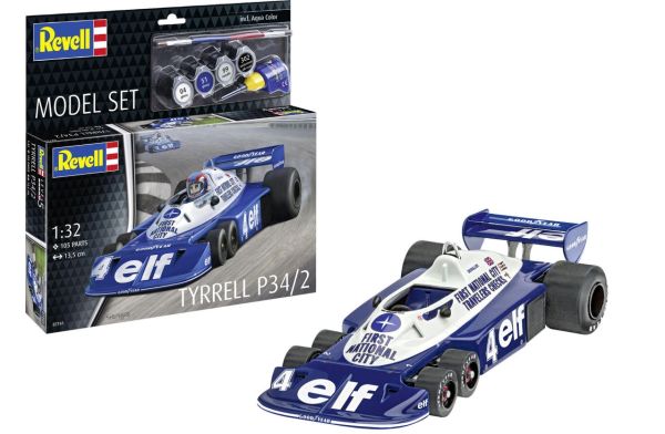 REV67741 - MODEL SET - TYRELL P34/2 à assembler avec peinture - 1